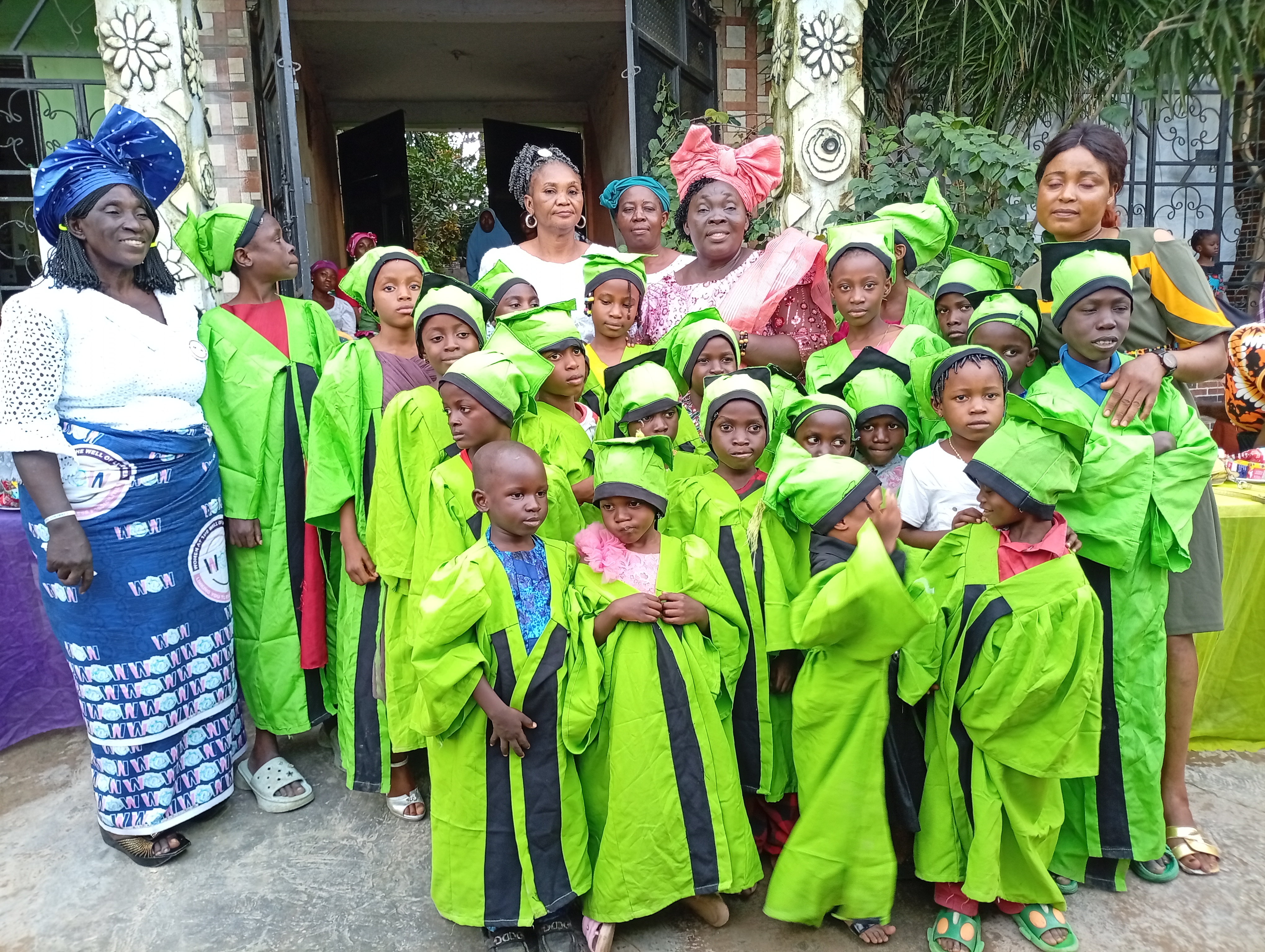 Children in classroom at Tabitha Academy